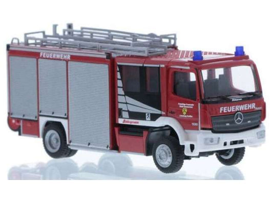 Mercedes Benz Atego Schl.Varus HLF Feuerwehr Harsewinkel, red/white 1:87 Rietze Model