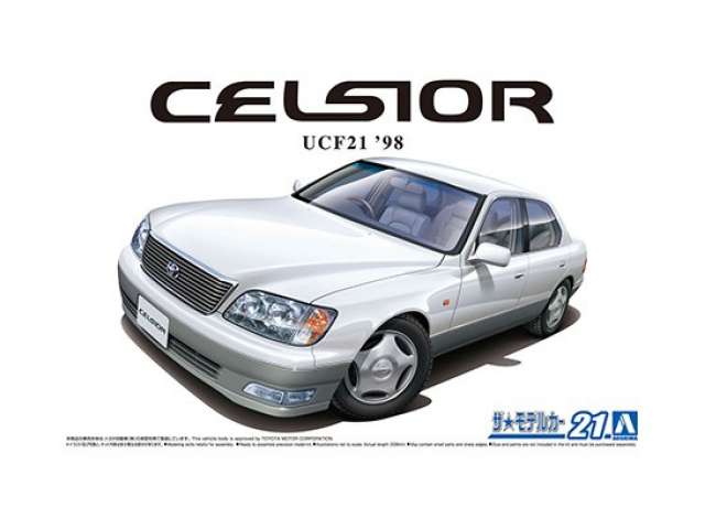 1998 Toyota UFC21 Celsior C-type, plastic modelkit 1:24 Aoshima Model