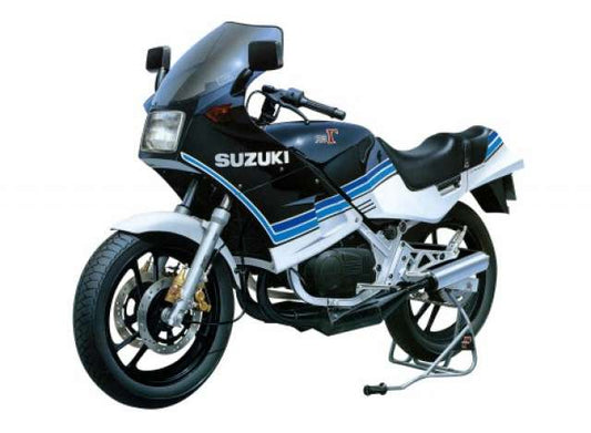 1984 Suzuki GJ21A RG250, plastic modelkit 1:12 Aoshima Model
