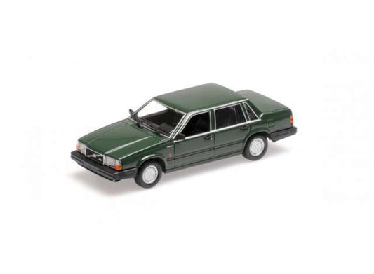 1986 Volvo 740 GL, dark green 1:87 Minichamps Model