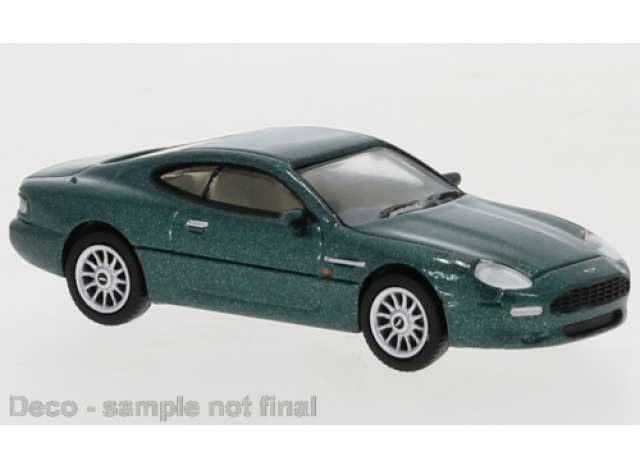 Available To Order – 1994 Aston Martin DB7 Coupe, dark green metallic 1:87 Brekina Model (PCX870104)