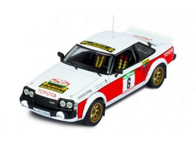 Pre-Order – 1980 Toyota Celica 2000 GT (RA40) #6 O.Andersson/H.Liddon Toyota Team Europe Rallye Portugal, red/white 1:43 IXO Models Model (IXRAC359A) – ETA. November/December 2026
