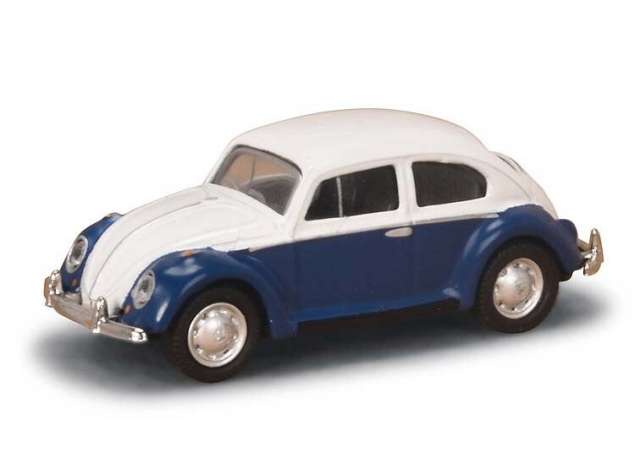 Available To Order – Volkswagen Beetle, blue/white 1:87 Schuco Model (SCHUCO26706)