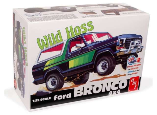1978 Ford Bronco *Wild Hoss*, plastic modelkit 1:25 AMT Model