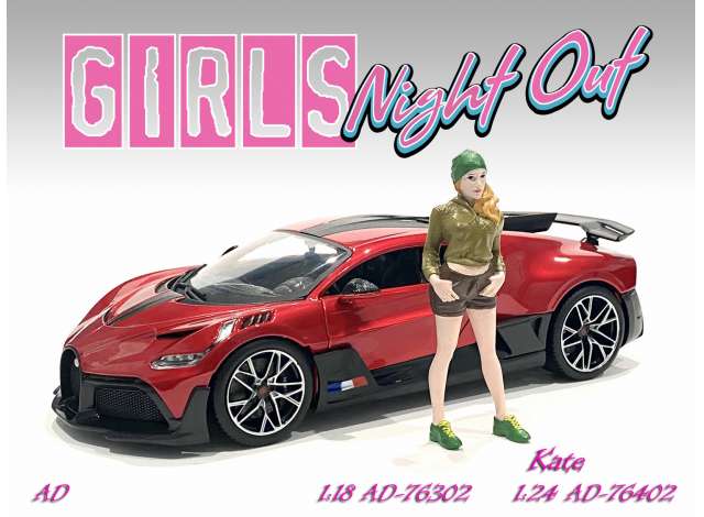 Girls Night Out *Kate* figure 1:24 American Diorama Model