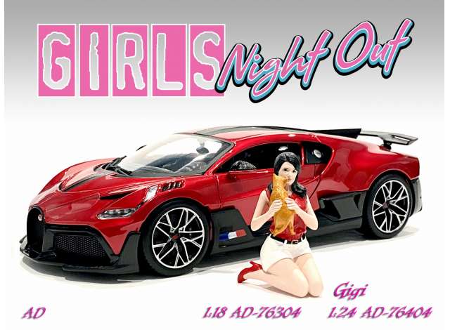 Girls Night Out *Gigi* figure 1:24 American Diorama Model