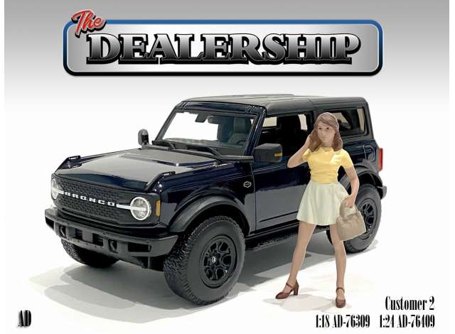 the Dealership *Customer II* 1:24 American Diorama Model