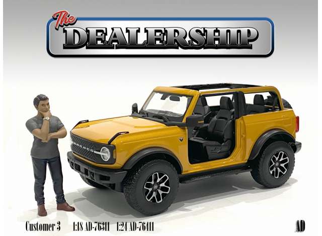the Dealership *Customer III* 1:24 American Diorama Model
