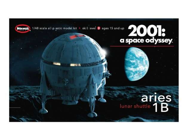 Pre-Order – 2001 Aries 1B, plastic modelkit 1:48 Moebius Model (moes2001-7) – ETA. September 2026