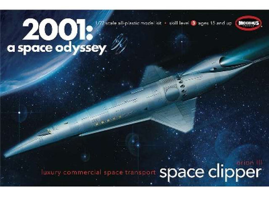 Pre-Order – Long Big 2001 Space Clipper Orion, plastic modelkit 1:72 Moebius Model (moes2001-11) – ETA. September 2026