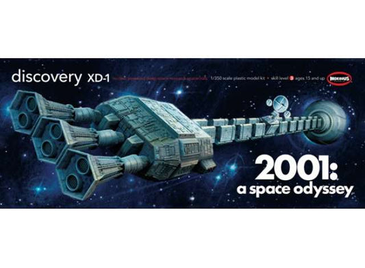 Pre-Order – 2001 Discovery, plastic modelkit 1:350 Moebius Model (moes2001-8) – ETA. September 2026