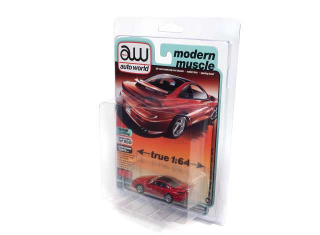 Auto World Standard Size Blister Card Protector (6 Pack) 1:64 Auto World Model