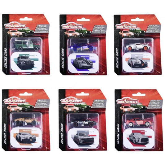 THIS ITEM IS AVAILABLE TO ORDER FROM OUR SUPPLIER - 1:64 MAJORETTE MAJ212053190 DELUXE SERIES 6 ASSORTED