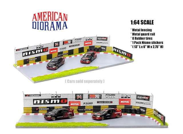 Nismo Racetrack Diorama 1:64 American Diorama Model