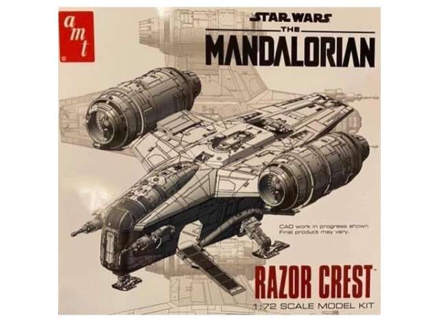 Star Wars: Mandalorian Razor Crest, plastic modelkit 1:72 AMT Model
