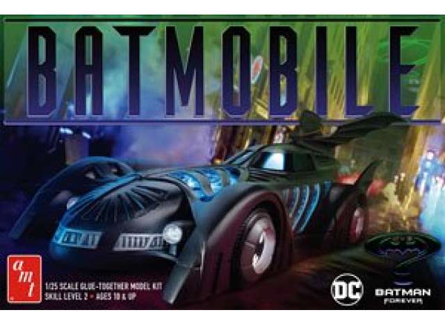 Batman Forever Batmobile, plastic modelkit 1:25 AMT Model