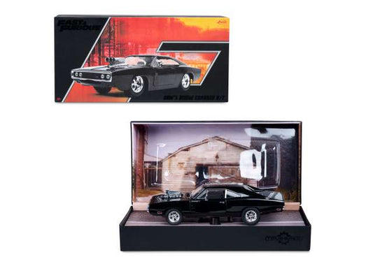 Pre-Order – #33721 1/24 Replica 1970 Dodge Charger *Fast & Furious*, grey-black 1:24 Jada Toys Model (jada253205004) – ETA. September 2026