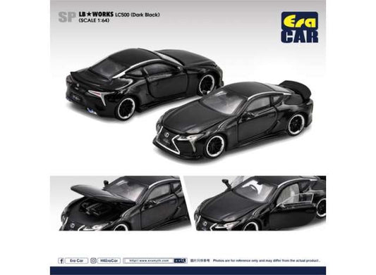 1:64 ERA CAR LS21LC2501 LB WORKS LEXUS LC500 DARK BLACK