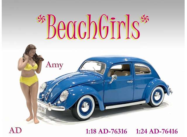 Beach Girls *Amy* figure 1:24 American Diorama Model