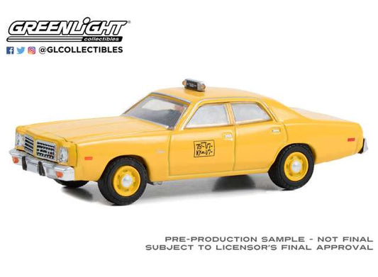 Pre-Order – 1975 Dodge Coronet NYC Taxi, yellow 1:64 GreenLight Model (gl30431) – ETA. September 2026