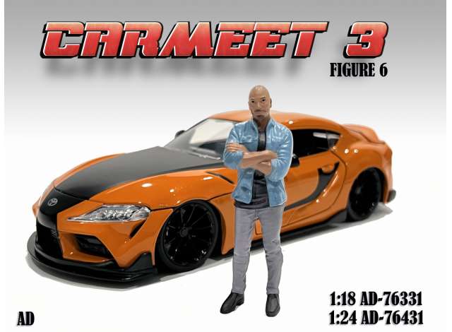 Car Meet III Figure VI 1:24 American Diorama Model