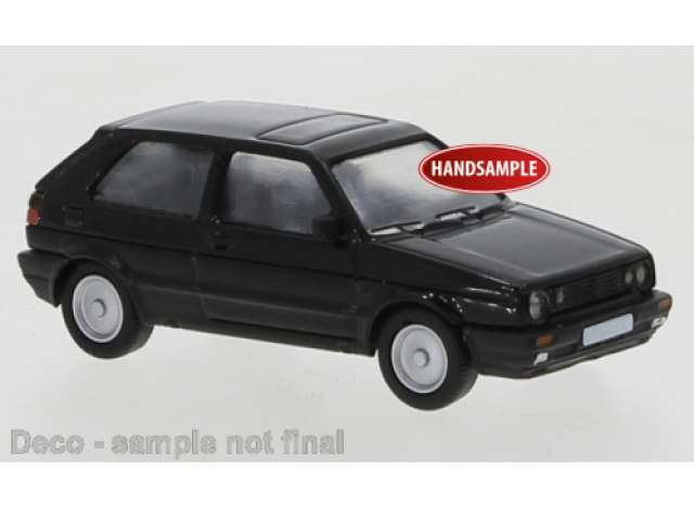 Available To Order – 1990 Volkswagen Golf II GTI *Edition one*, metallic black 1:87 Brekina Model (PCX870305)