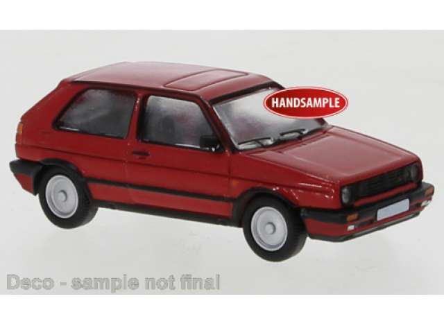 Available To Order – 1990 Volkswagen Golf II GTI, red 1:87 Brekina Model (PCX870306)