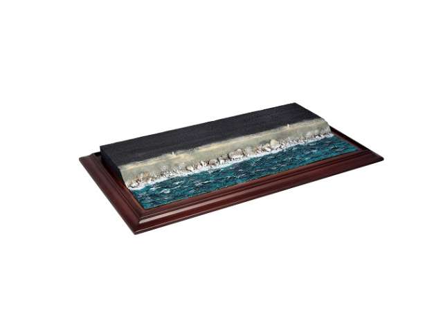 Diorama Based Display Case. Model "Murefte -Sea Side-" Scale 1:43, 1:43 Atlantic Model