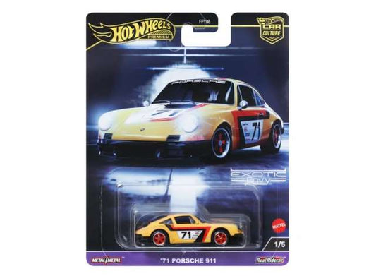 Exotic Envy '71 Porsche 911 #71 1/5 1:64 Hot Wheels Model (HKC80)