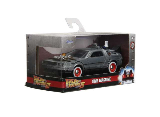 Time Machine Back to the Future 3, grey 1:32 Jada Model (JADA32290) – ETA. March/April 2027