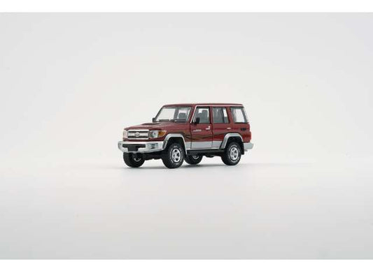 Toyota Land Cruiser LC76, dark red 1:64 BM Creations Model