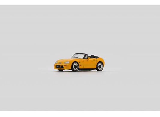 Suzuki Cappuccino, yellow 1:64 BM Creations Model