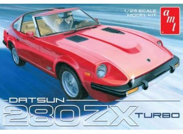 1981 Datsun 280 ZX Turbo, plastic modelkit 1:25 AMT Model