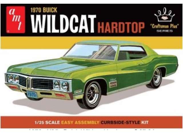 1970 Buick Wildcat Hardtop, plastic modelkit 1:25 AMT Model