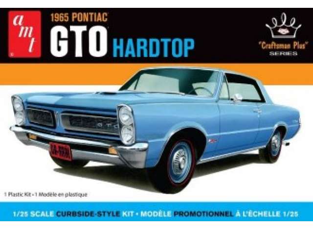 1965 Pontiac GTO Hardtop Craftsman Plus, plastic modelkit 1:25 AMT Model