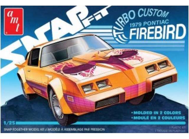 1979 Pontiac Firebird *Turbo Custom*(Snap), plastic modelkit 1:25 AMT Model