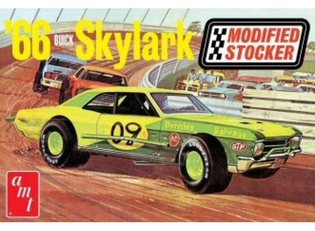 1966 Buick Skylark Modified Stocker, plastic modelkit 1:25 AMT Model