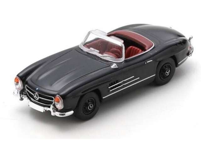 Available To Order – Mercedes Benz 300 SL cabrio, black 1:87 Schuco Model (SCHUCO26761)