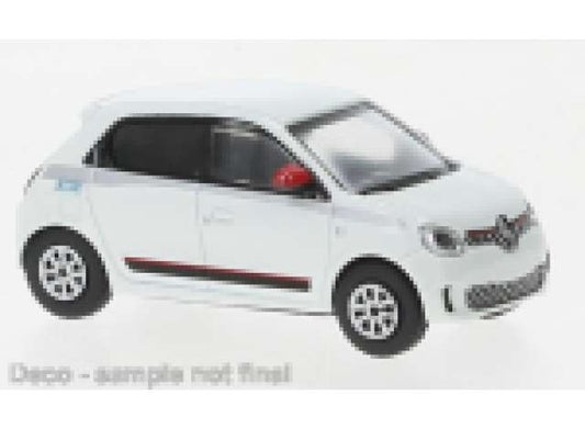 2019 Renault Twingo III, white 1:87 Brekina Model