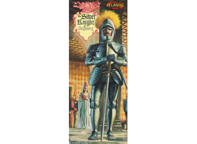 The Silver Knight, plastic modelkit 1:18 Atlantis Model
