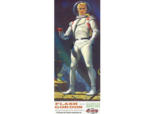 Flash Gordon and the Martian, plastic modelkit 1:8 Atlantis Model