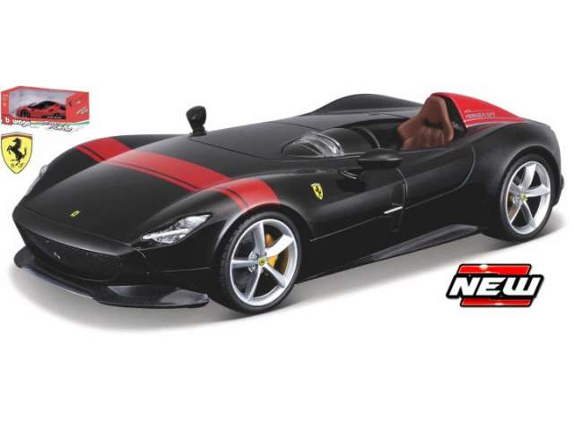 Ferrari Monza SP1, black/red 1:24 Bburago Model