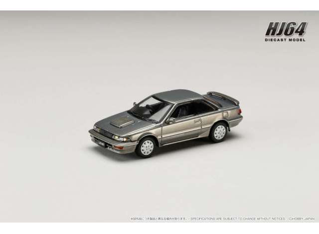 Pre-Order – Toyota Corolla Levin GT Z AE92, grayish green metallic 1:64 Hobby Japan Model (HJ641059ZGY) – ETA. July/August 2026