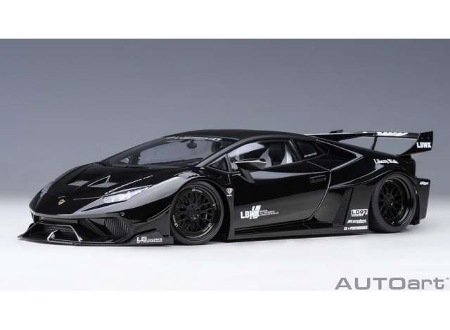 Liberty Walk LB Silhouette Lamborghini Huracan GT, black 1:18 AutoArt Model