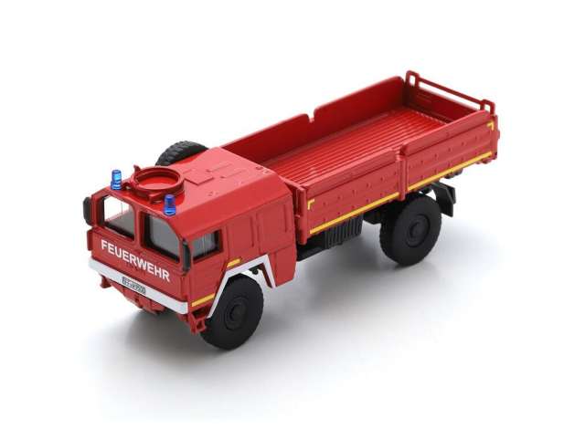 Available To Order – MAN KAT 1 5t GI. *Feuerwehr*, red 1:87 Schuco Model (SCHUCO26795)