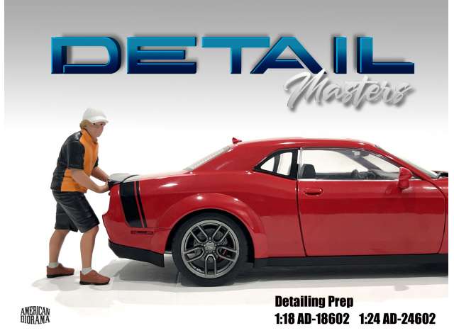 Detailing Prep Figure *Detail Masters series* 1:18 American Diorama Model