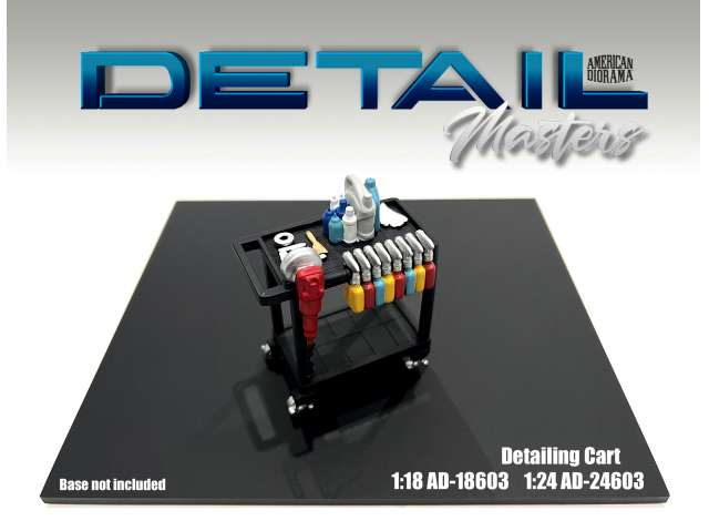 Detailing Cart *Detail Masters series* 1:24 American Diorama Model