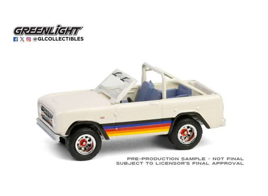 Pre-Order – 1966 Ford Bronco Luxe-GT, white 1:64 GreenLight Model (gl30512) – ETA. September 2026