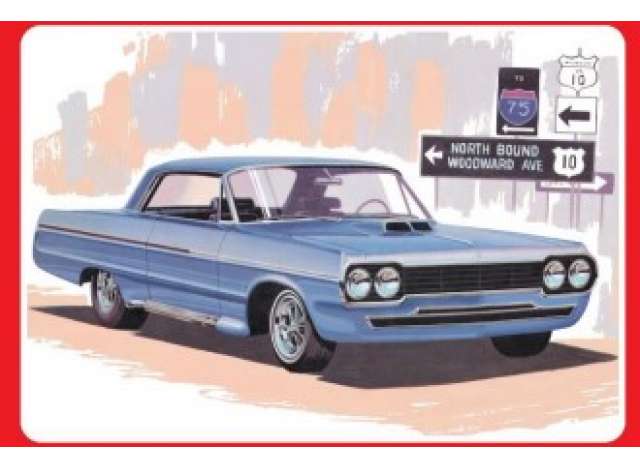 1964 Chevrolet Impala *Super Street Rod*, plastic modelkit 1:25 AMT Model