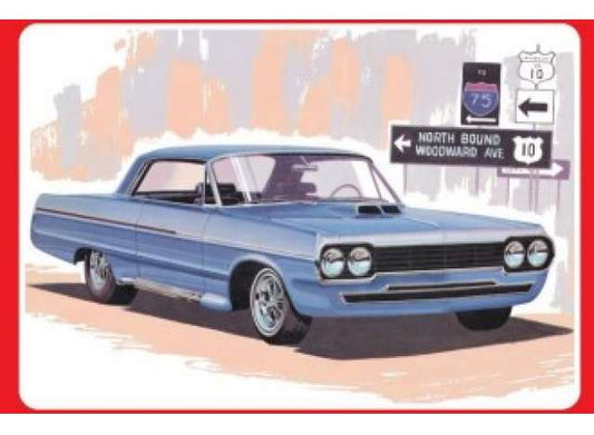 1964 Chevrolet Impala *Super Street Rod*, plastic modelkit 1:25 AMT Model